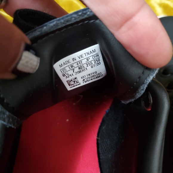 Adidas Multi Colorful Trefoil Womens Stan Smith 8.5 EUC - Picture 4 of 5